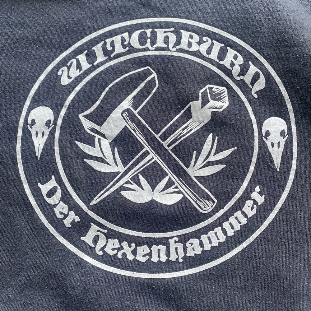 Witchburn Der Hexenhammer Hoodie Metal Hardcore - Picture 4 of 8